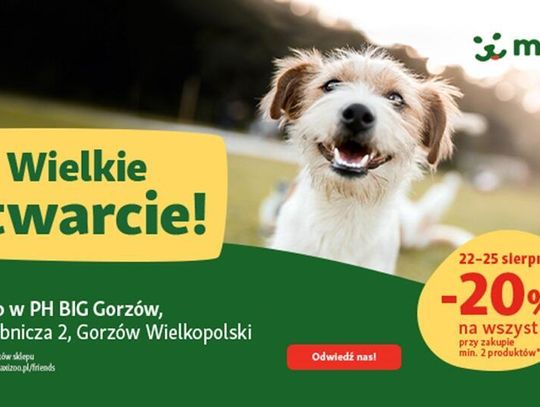 Maxi Zoo otwiera drugi sklep w Gorzowie Wielkopolskim