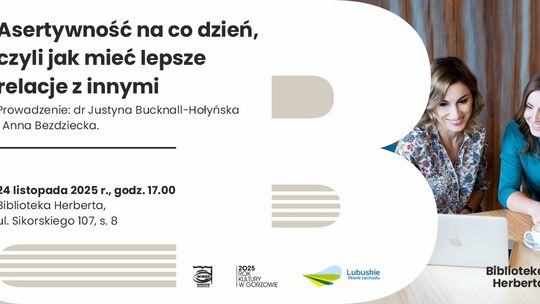 Asertywność na co dzień, czyli jak mieć lepsze relacje z innymi – warsztaty