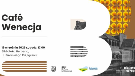Café Wenecja – spotkanie literacko-muzyczne z Bartoszem Paluszkiewiczem