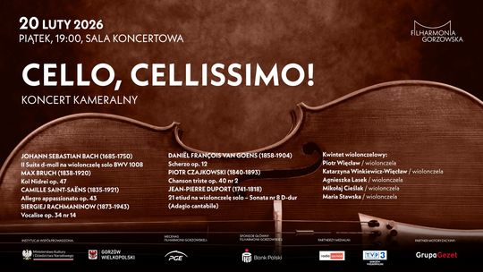 Cello, Cellissimo! - koncert kameralny