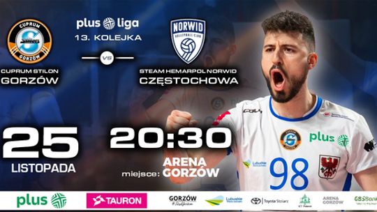 Cuprum Stilon Gorzów - Steam Hemarpol Norwid Częstochowa