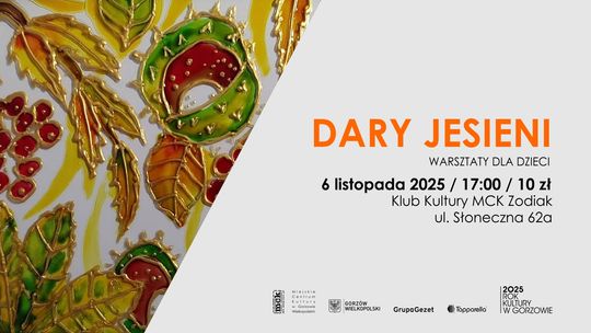 Dary jesieni - warsztaty dla dzieci