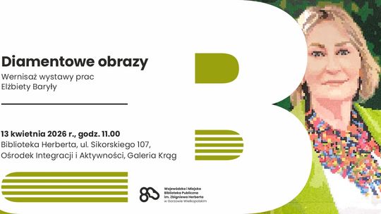 Diamentowe obrazy – wernisaż wystawy prac Elżbiety Baryły