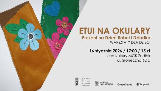 Etui na okulary - warsztaty dla dzieci