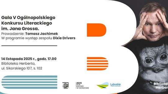 Gala V Ogólnopolskiego Konkursu Literackiego im. Jana Grossa
