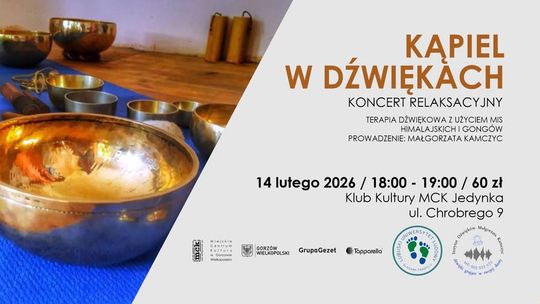Kąpiel w dźwiękach – koncert relaksacyjny
