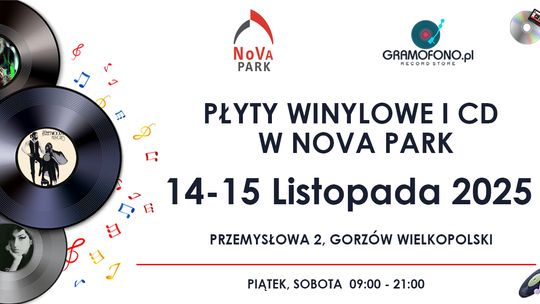 Kiermasz płyt w Nova Park