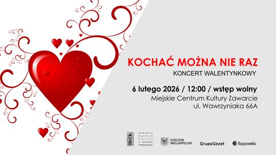 Kochać można nie raz - koncert walentynkowy