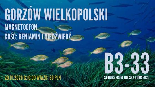 Koncert projektu B3-33 - Stories from the sea 2026 tour