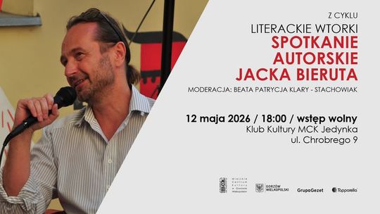 Literackie wtorki - spotkanie autorskie Jacka Bieruta