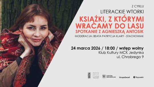 Literackie wtorki - spotkanie z Agnieszką Antosik