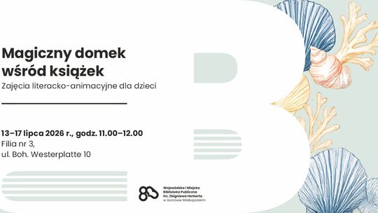 Magiczny domek wśród książek – zajęcia literacko-animacyjne dla dzieci