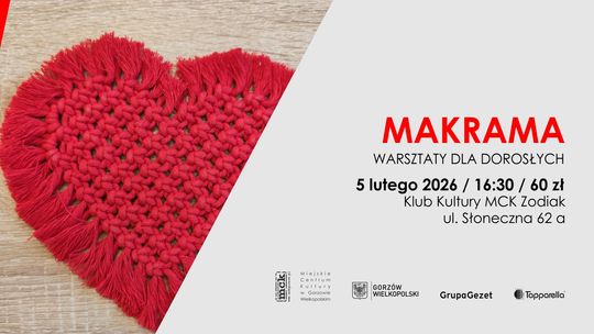 Makrama – warsztaty dla dorosłych Makrama – warsztaty dla dorosłych