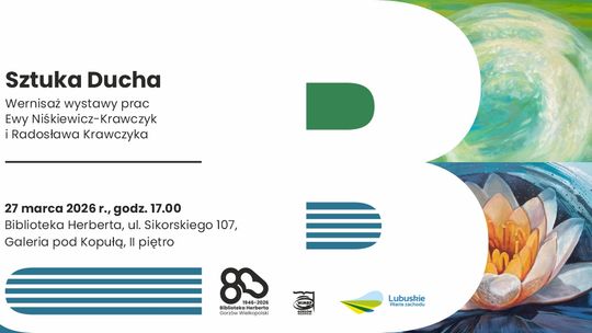 Malarstwo – wernisaż wystawy prac Ewy Niśkiewicz-Krawczyk i Radosława Krawczyka