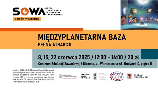 Międzyplanetarna baza pełna atrakcji w SOWA Międzyplanetarna baza pełna atrakcji w SOWA
