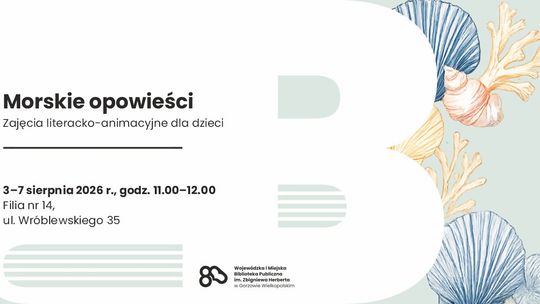 Morskie opowieści – zajęcia literacko-animacyjne dla dzieci