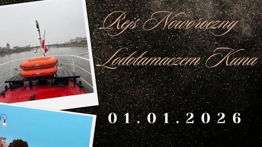 Noworoczny rejs lodołamaczem Kuna