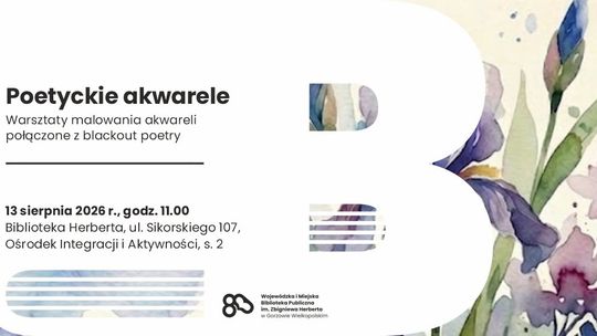 Poetyckie akwarele – warsztaty malowania akwareli