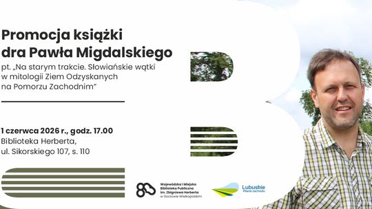 Promocja książki dra Pawła Migdalskiego