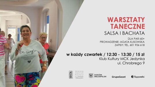 Salsa i bachata dla seniorek