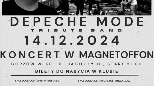 SPIRIT IN THE FOREST - Depeche Mode Tribute Band