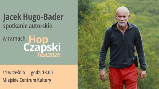 Spotkanie autorskie z Jackiem Hugo-Baderem