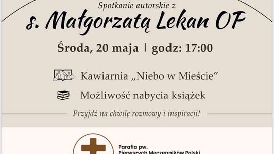 Spotkanie autorskie z Małgorzatą Lekan