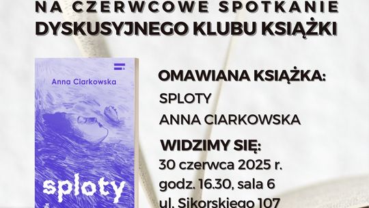 Spotkanie Dyskusyjnego Klubu Książki dla dorosłych