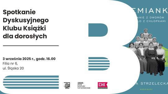 Spotkanie Dyskusyjnego Klubu Książki dla dorosłych