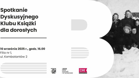 Spotkanie Dyskusyjnego Klubu Książki dla dorosłych