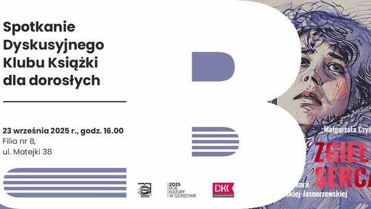 Spotkanie Dyskusyjnego Klubu Książki dla dorosłych