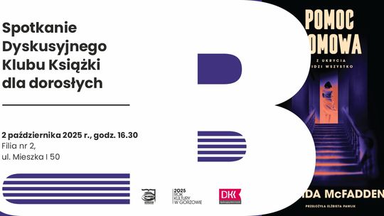 Spotkanie Dyskusyjnego Klubu Książki dla dorosłych