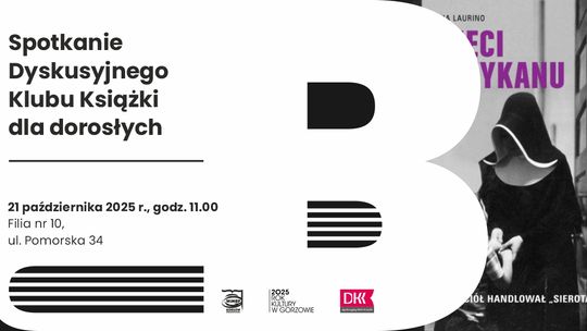 Spotkanie Dyskusyjnego Klubu Książki dla dorosłych