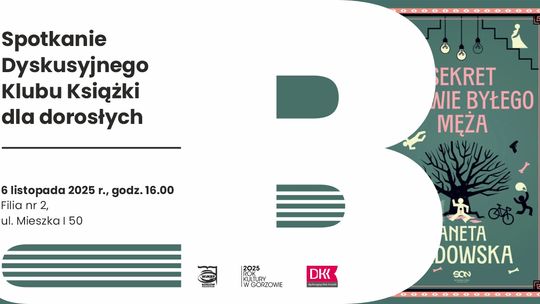 Spotkanie Dyskusyjnego Klubu Książki dla dorosłych