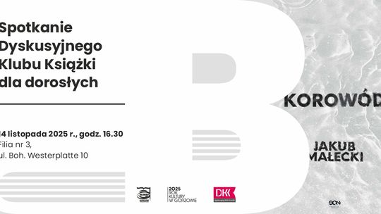 Spotkanie Dyskusyjnego Klubu Książki dla dorosłych