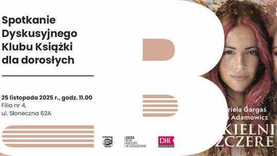 Spotkanie Dyskusyjnego Klubu Książki dla dorosłych