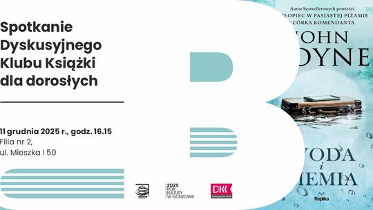 Spotkanie Dyskusyjnego Klubu Książki dla dorosłych