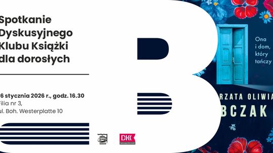 Spotkanie Dyskusyjnego Klubu Książki dla dorosłych