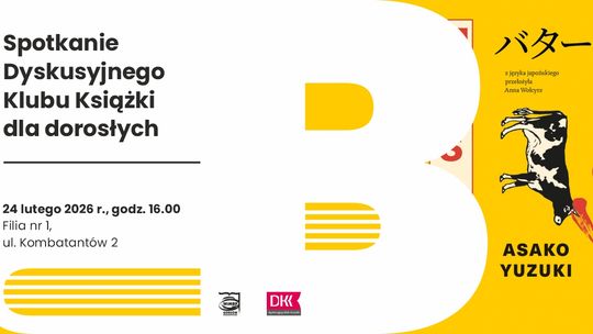 Spotkanie Dyskusyjnego Klubu Książki dla dorosłych