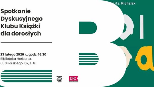 Spotkanie Dyskusyjnego Klubu Książki dla dorosłych