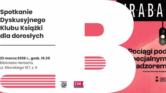 Spotkanie Dyskusyjnego Klubu Książki dla dorosłych