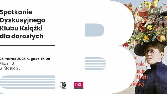 Spotkanie Dyskusyjnego Klubu Książki dla dorosłych