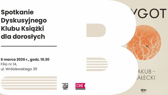 Spotkanie Dyskusyjnego Klubu Książki dla dorosłych