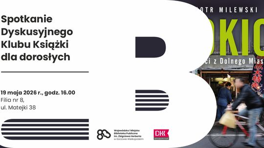 Spotkanie Dyskusyjnego Klubu Książki dla dorosłych