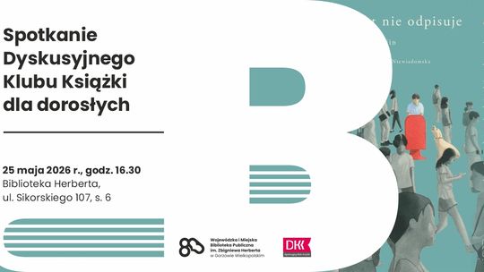 Spotkanie Dyskusyjnego Klubu Książki dla dorosłych
