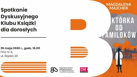 Spotkanie Dyskusyjnego Klubu Książki dla dorosłych