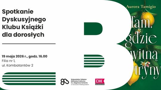 Spotkanie Dyskusyjnego Klubu Książki dla dorosłych