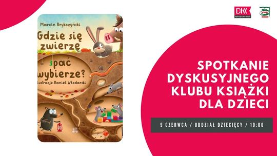 Spotkanie Dyskusyjnego Klubu Książki dla dzieci