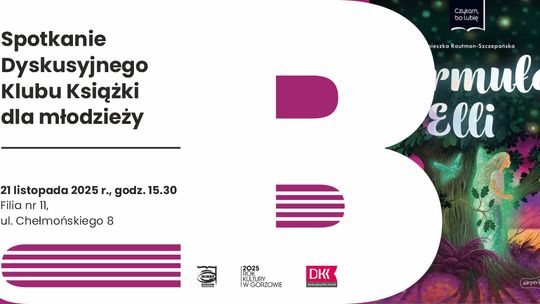 Spotkanie Dyskusyjnego Klubu Książki dla dzieci Spotkanie Dyskusyjnego Klubu Książki dla dzieci