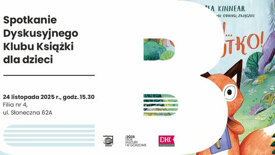 Spotkanie Dyskusyjnego Klubu Książki dla dzieci